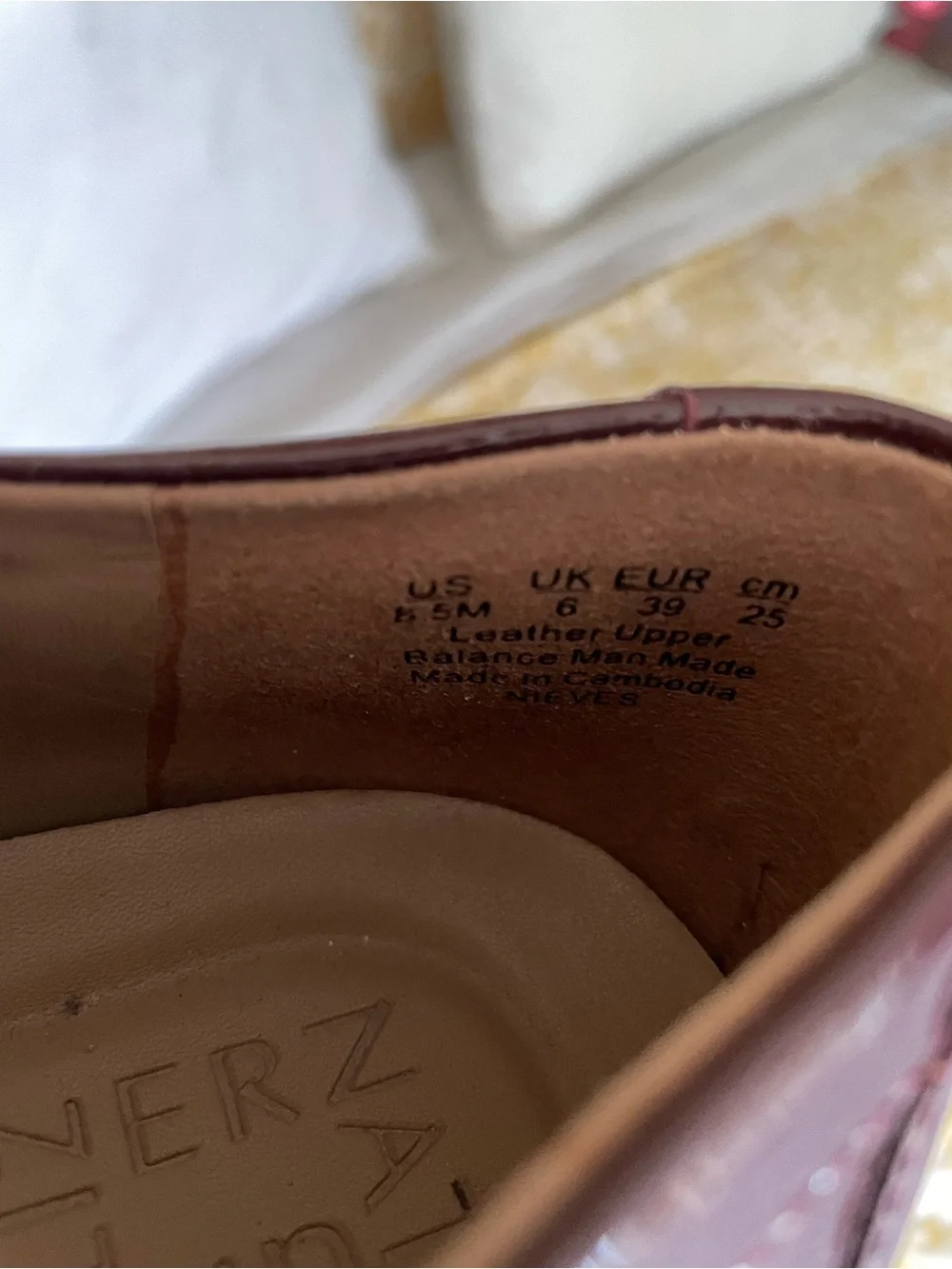 Naturalizer Women's Burgundy Patent Tassel Loafers